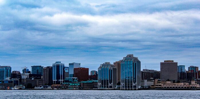 Halifax skyline viewed across the harbour