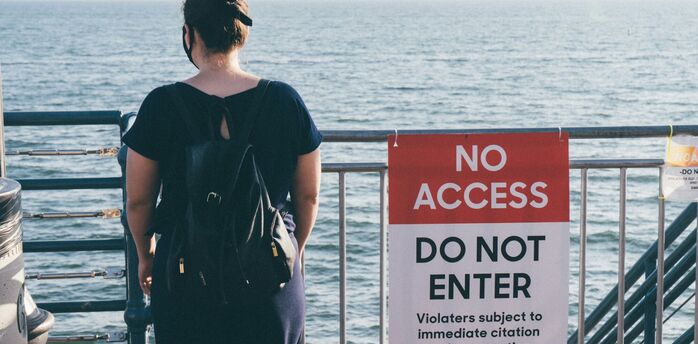 Kyrenia harbour with boats and waterfront buildings in northern Cyprus