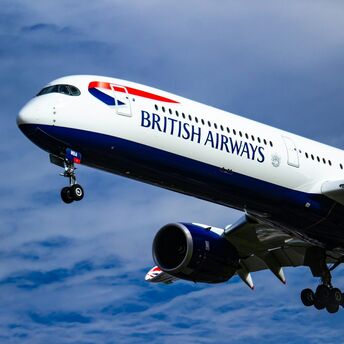 British Airways aircraft equipped for onboard connectivity
