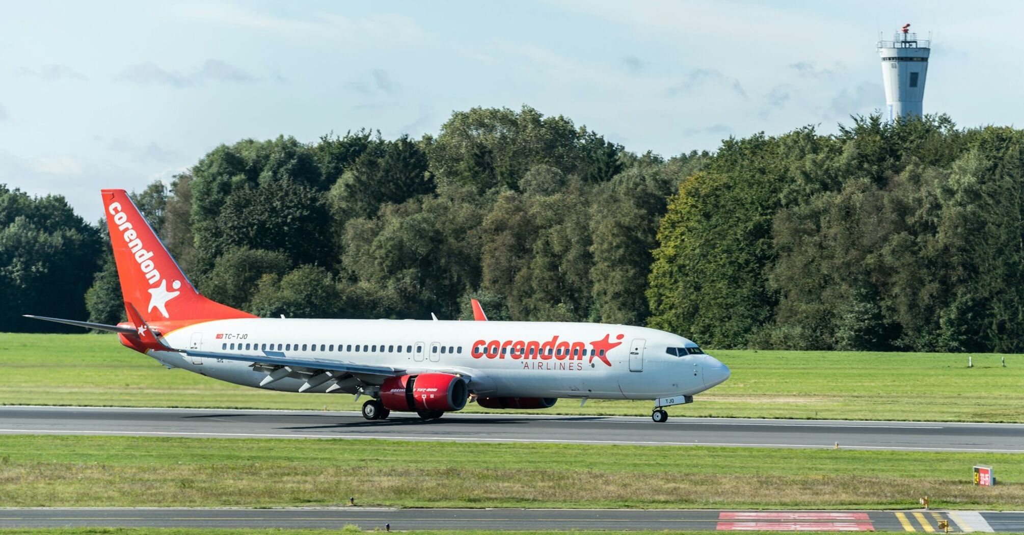 Corendon Airlines aircraft operating European route