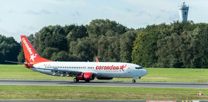 Corendon Airlines aircraft operating European route