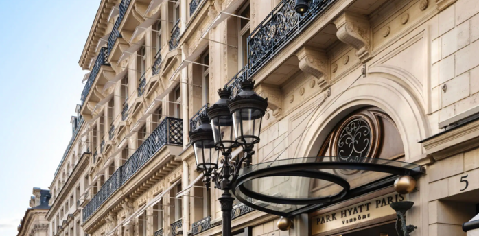 Exterior of Park Hyatt Paris-Vendôme in Paris