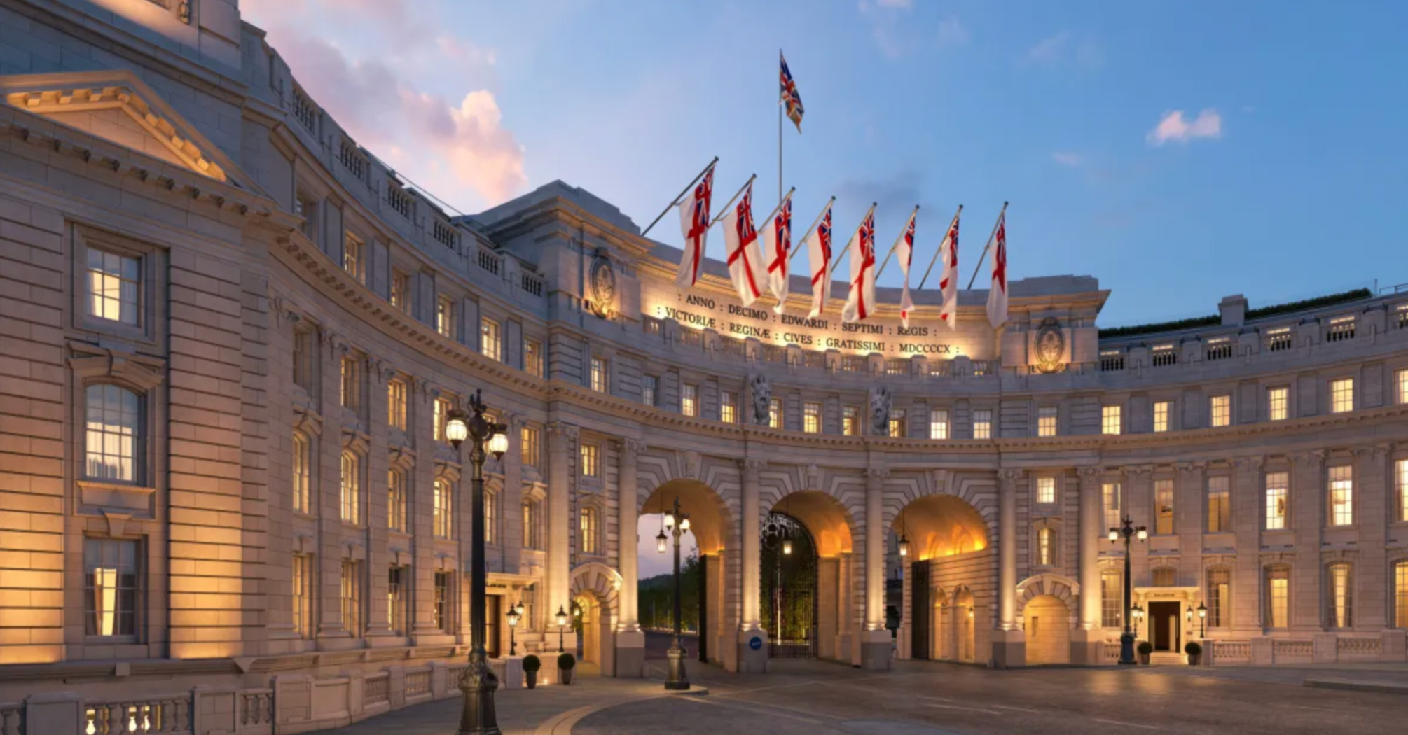 Exterior of Waldorf Astoria London – Admiralty Arch