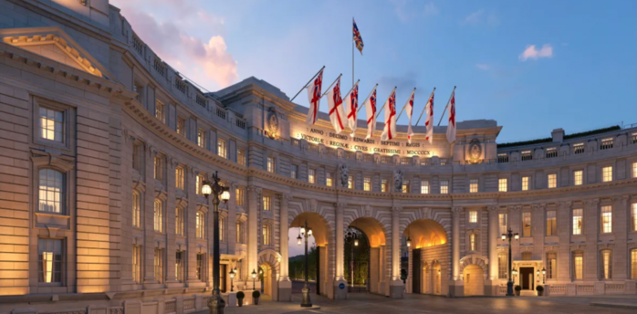 Exterior of Waldorf Astoria London – Admiralty Arch