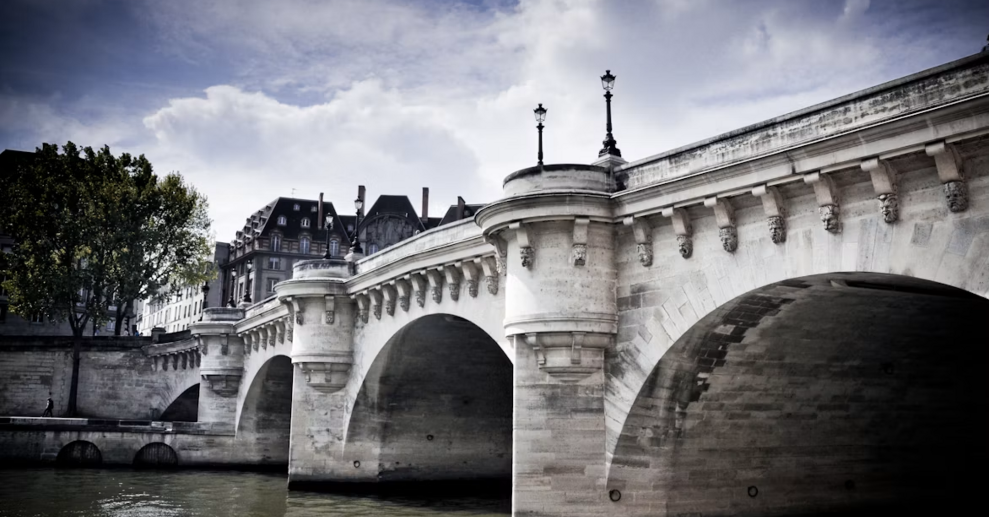 Pont Neuf bridge over the Seine in Paris