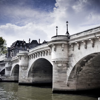 Pont Neuf bridge over the Seine in Paris