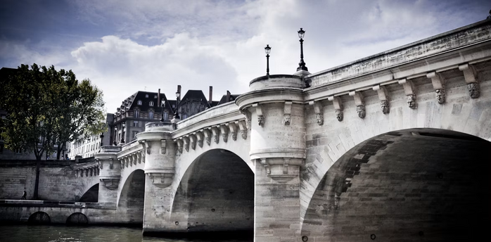 Pont Neuf bridge over the Seine in Paris