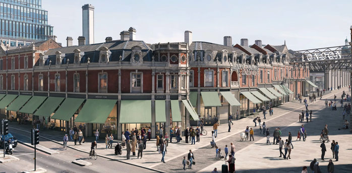 Rendering of London Museum’s new Smithfield exterior