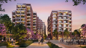 Rendering of Hilton Thessaloniki in the FIX district