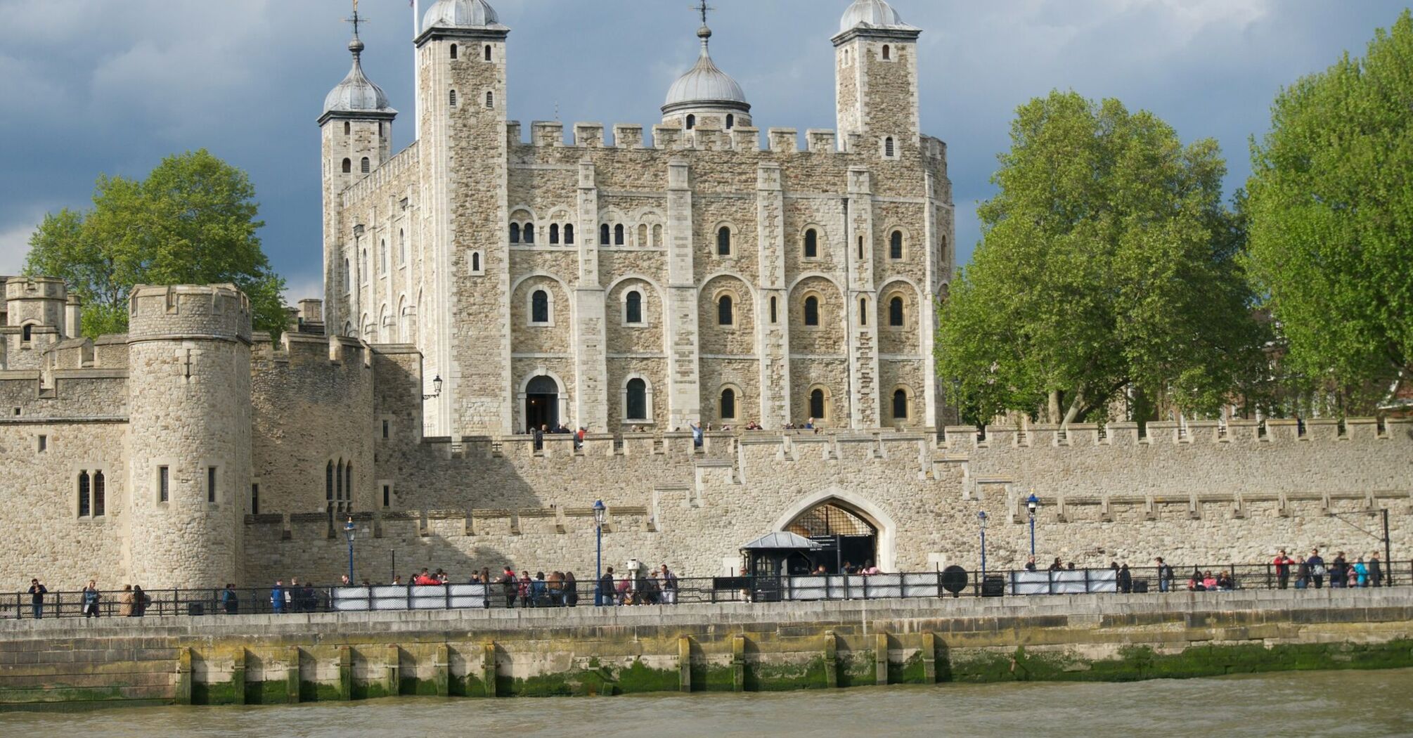 Tower of London beside the River Thames