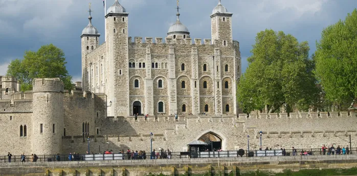 Tower of London beside the River Thames