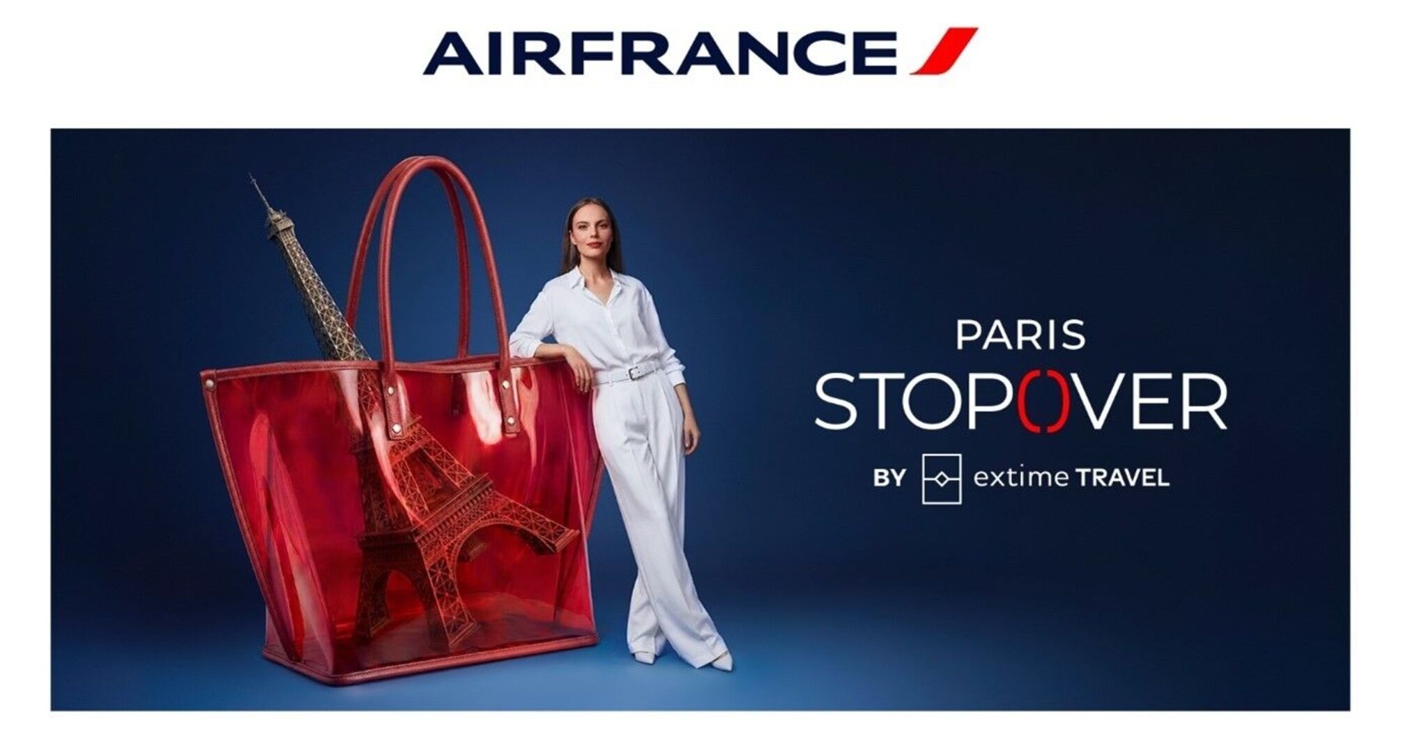 Air France Paris Stopover promotional graphic