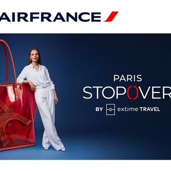 Air France Paris Stopover promotional graphic