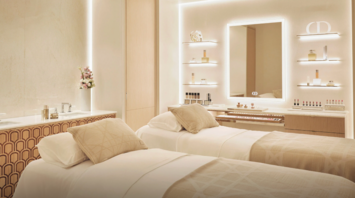 Dior spa treatment room at Grand Hotel Timeo