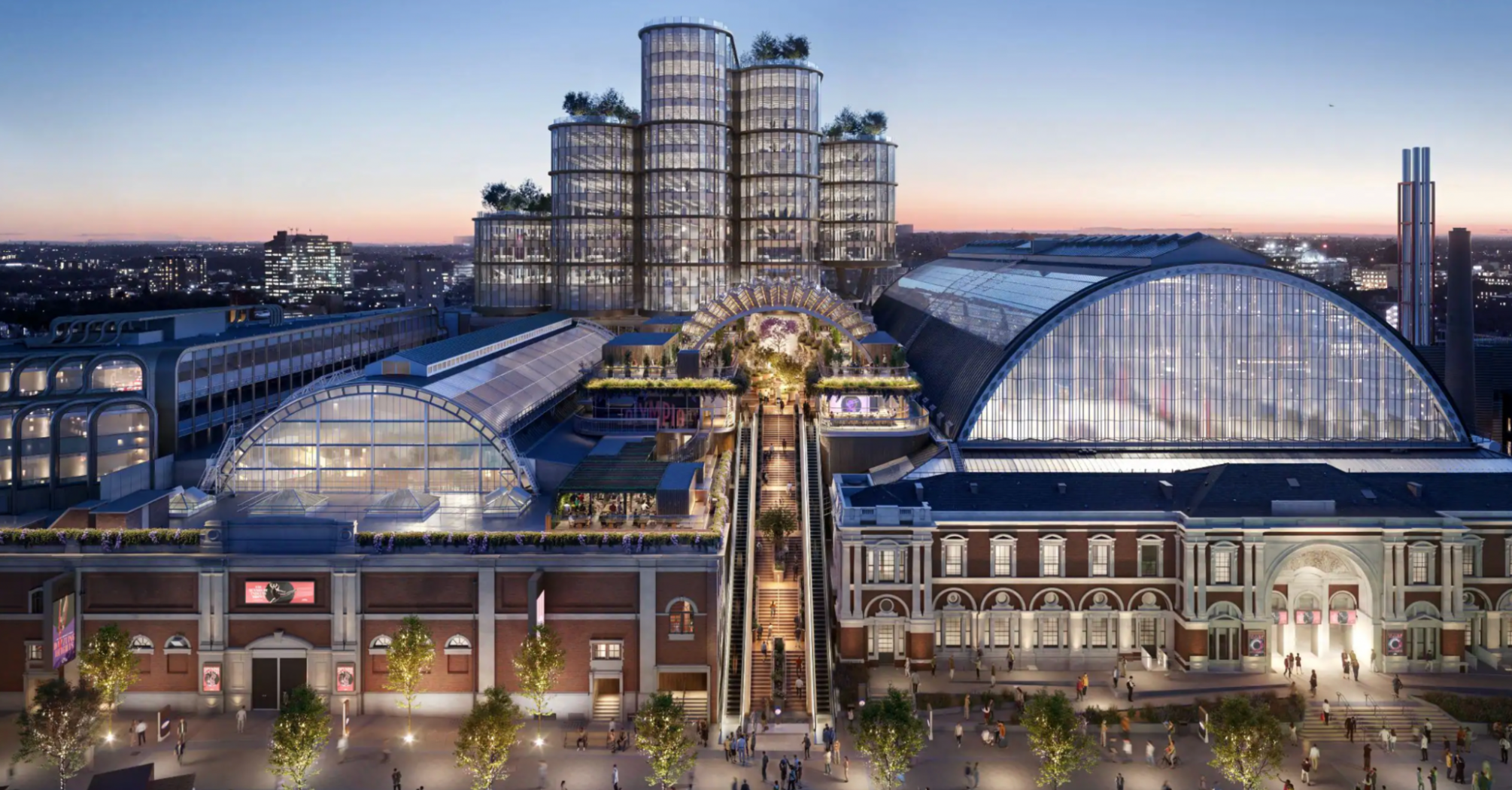 Olympia London redevelopment with Hyatt Regency hotel