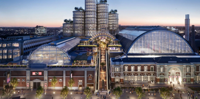 Olympia London redevelopment with Hyatt Regency hotel