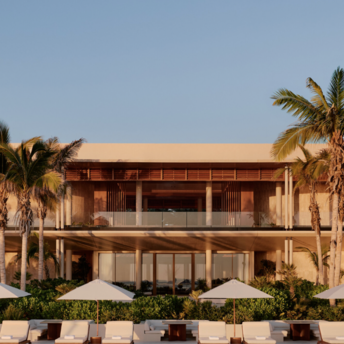 Amanvari resort exterior in Baja California
