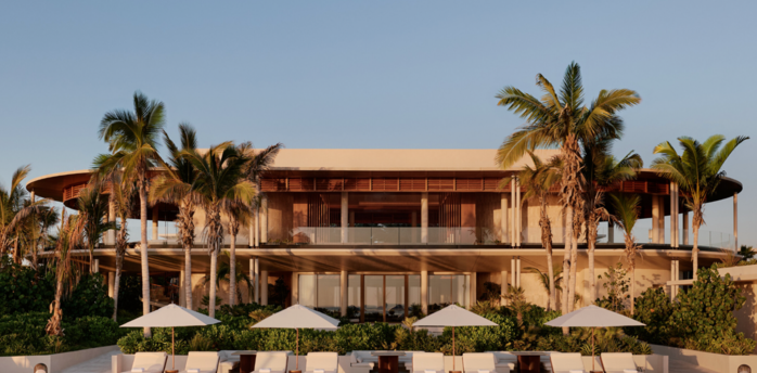 Amanvari resort exterior in Baja California