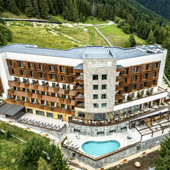 Radisson Blu Sinaia Cota 1400 in the Bucegi Mountains