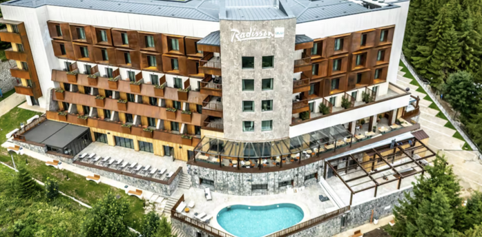 Radisson Blu Sinaia Cota 1400 in the Bucegi Mountains
