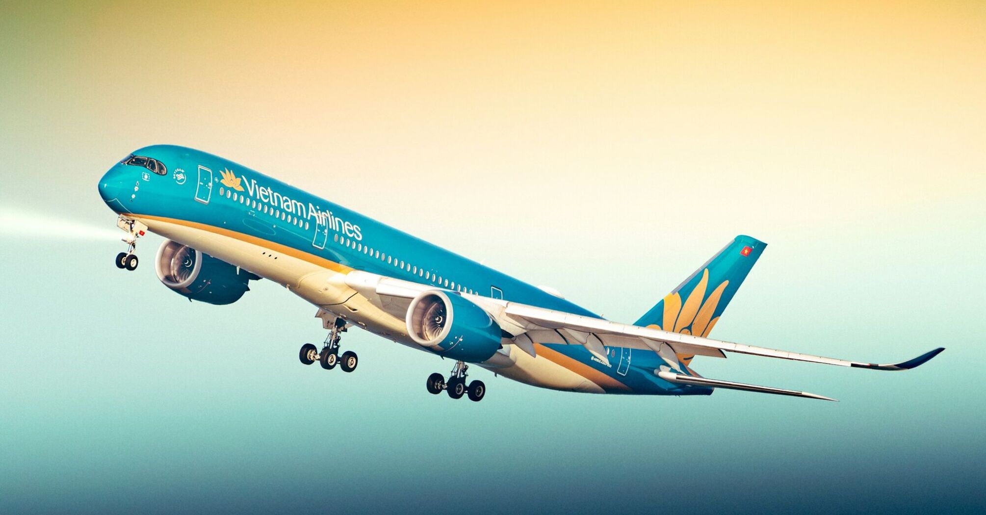 Vietnam Airlines aircraft taking off