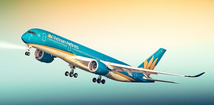 Vietnam Airlines aircraft taking off