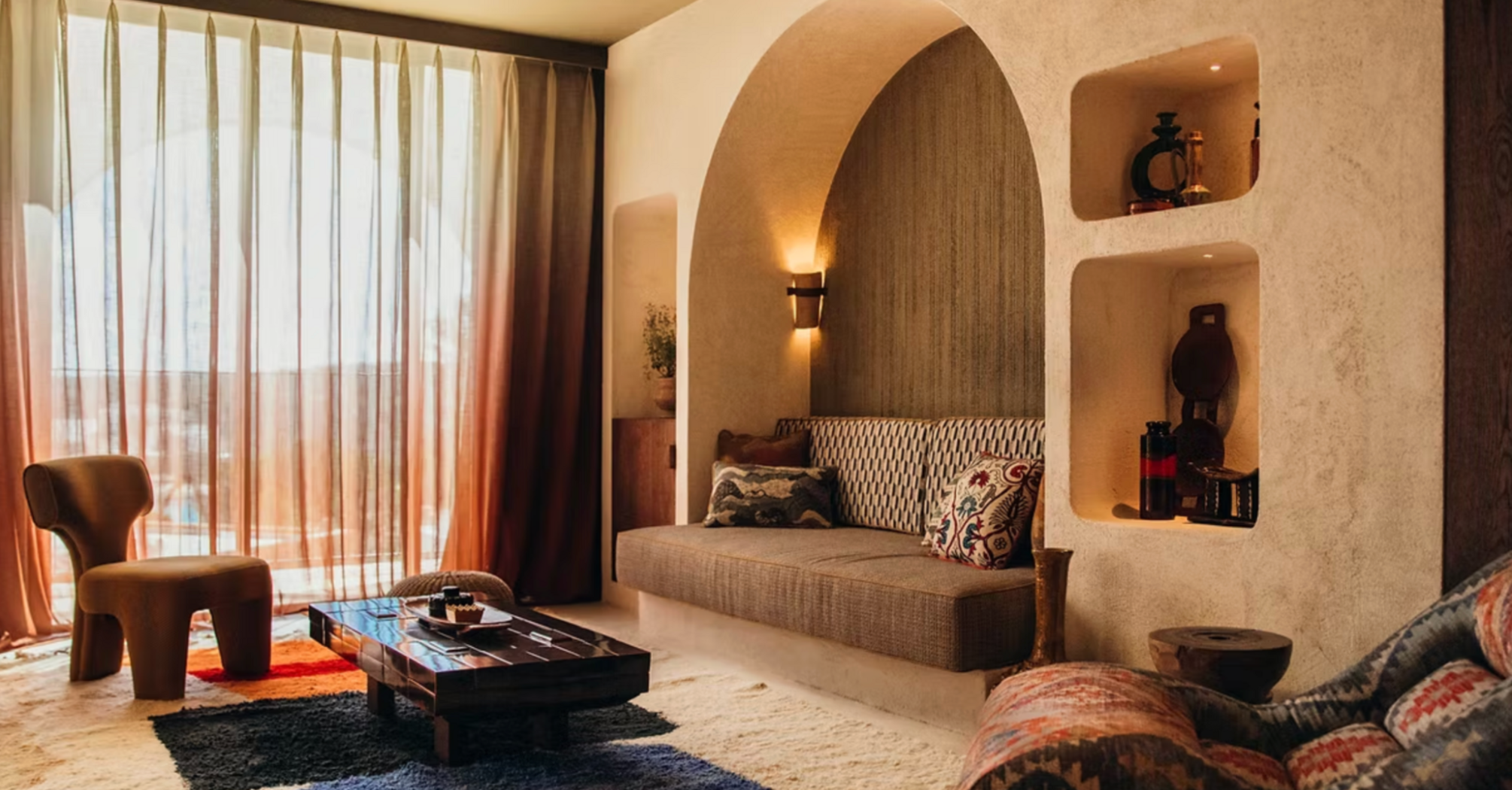 Guest room at Nômade Temple Ibiza