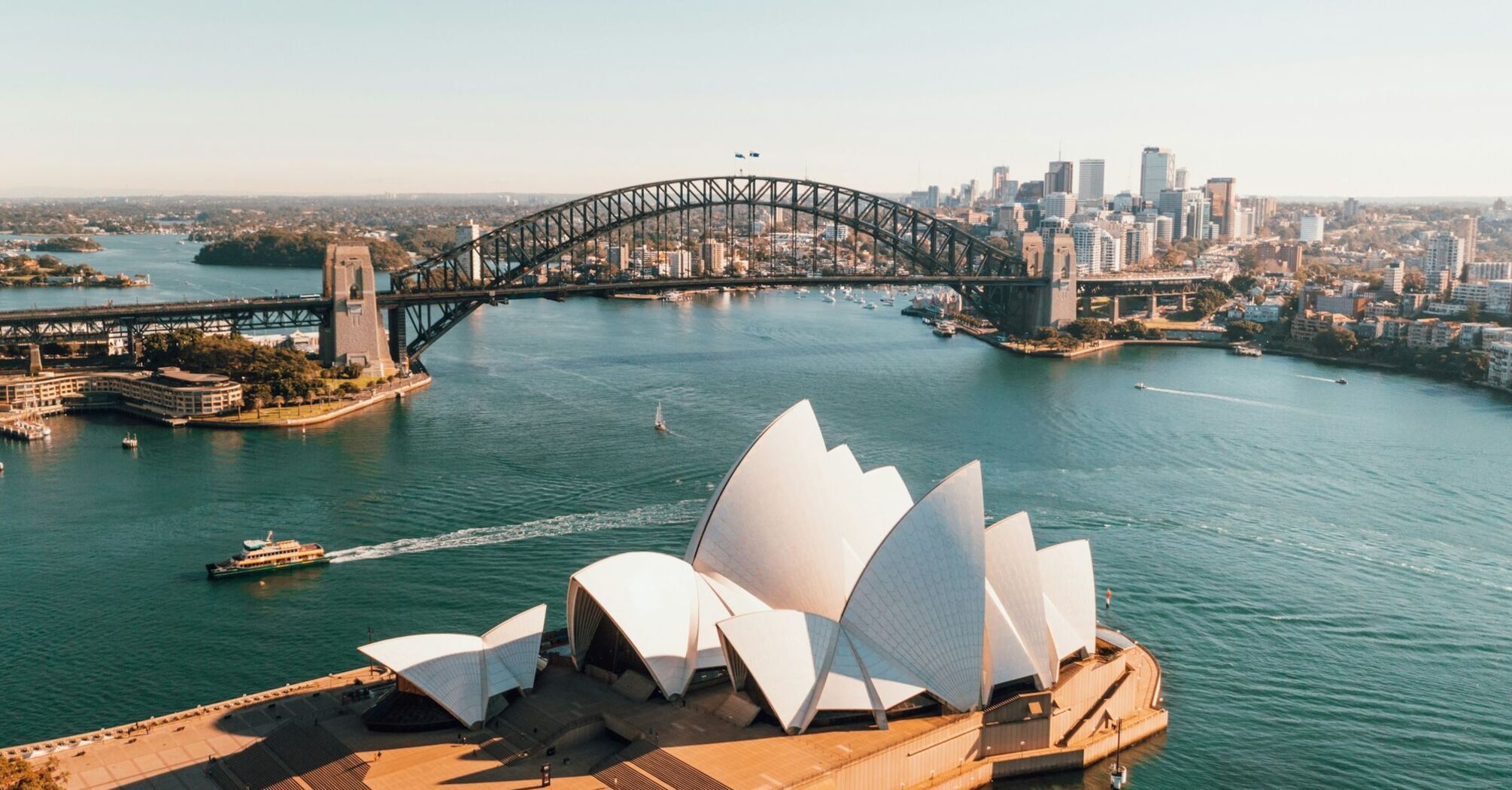 Sydney Opera House and Harbour Bridge