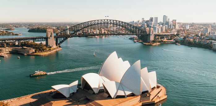 Sydney Opera House and Harbour Bridge