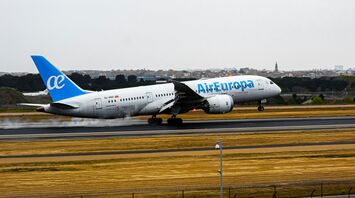 Air Europa Boeing 787 Dreamliner taking off