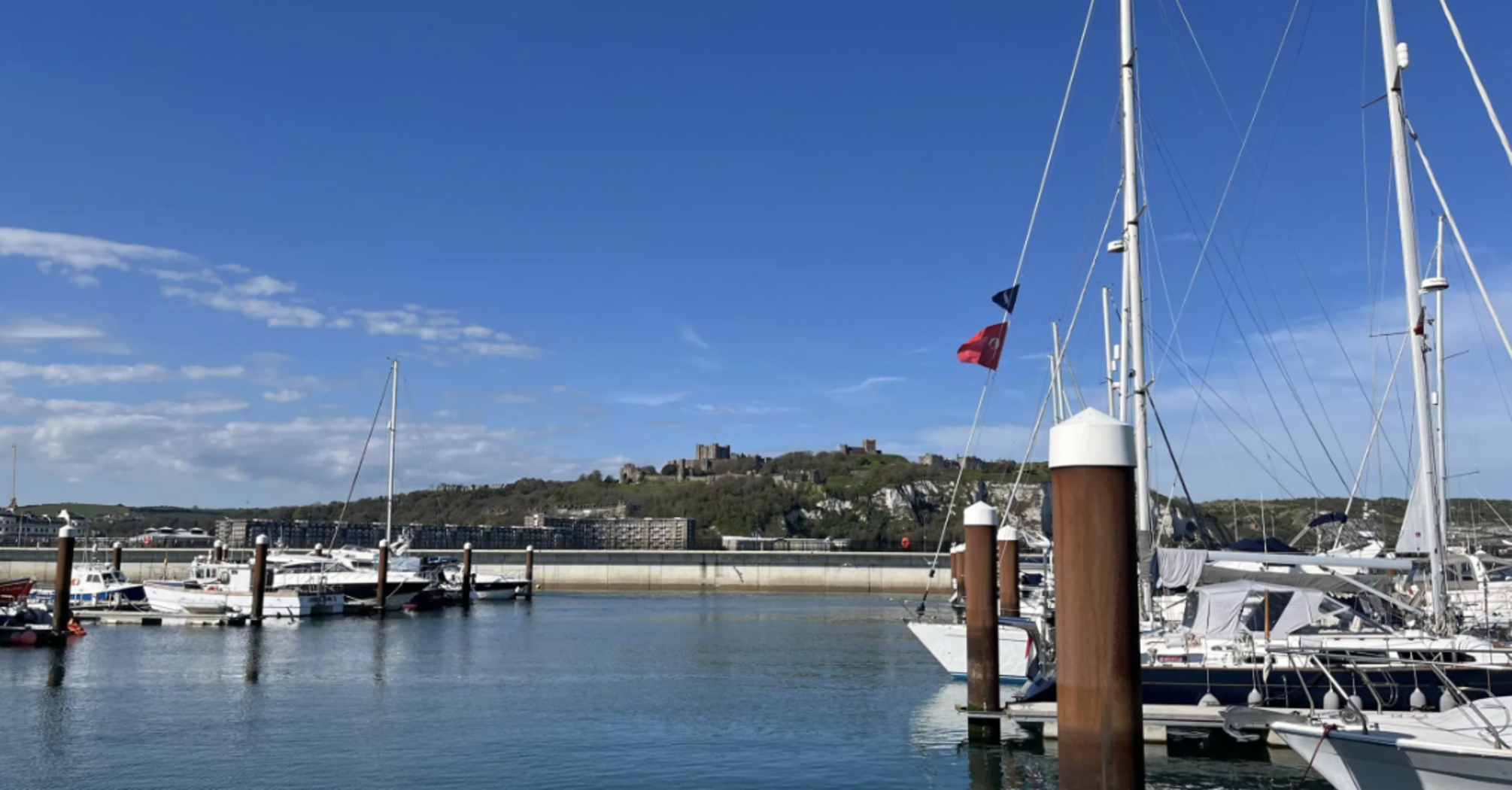 Fécamp marina on the Normandy coast