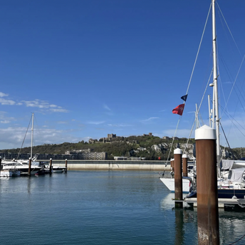 Fécamp marina on the Normandy coast