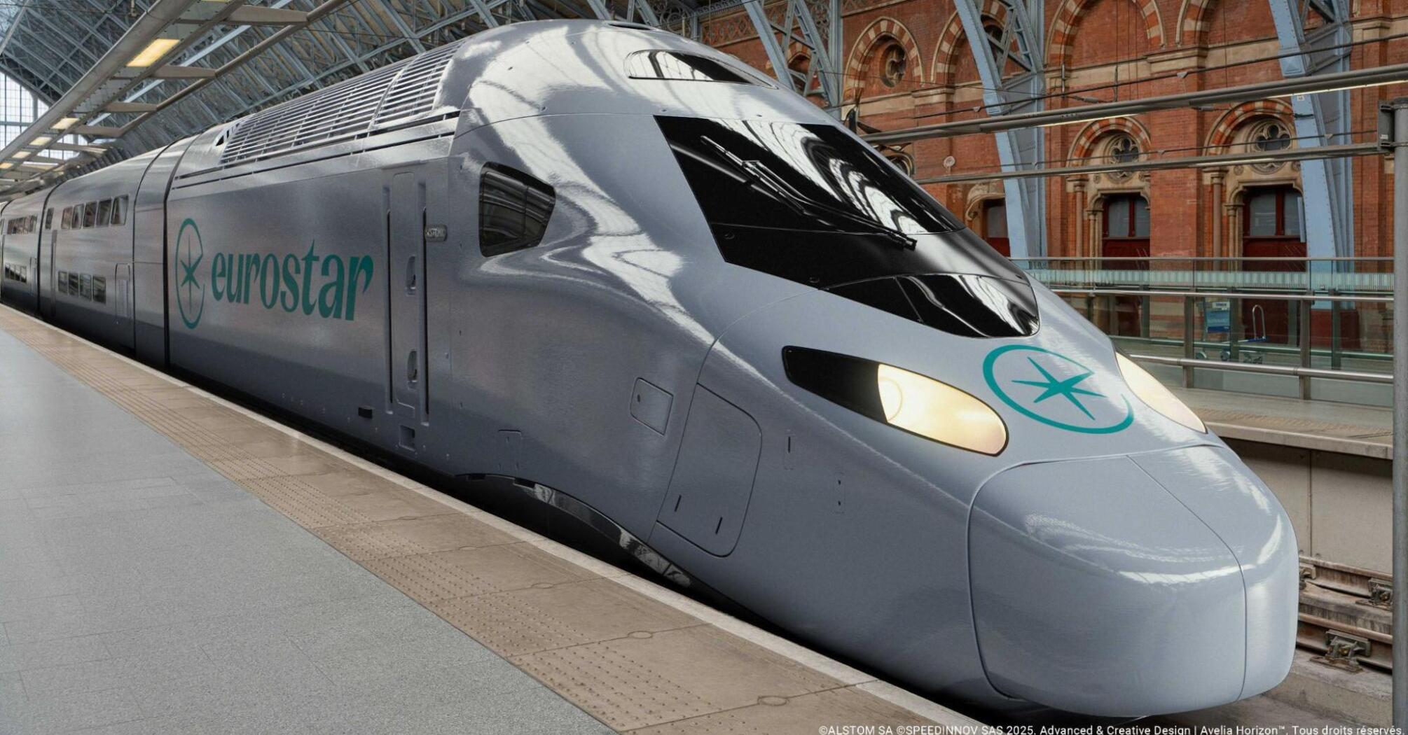Eurostar Celestia double-decker train concept