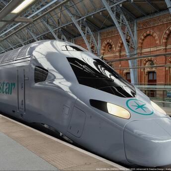 Eurostar Celestia double-decker train concept
