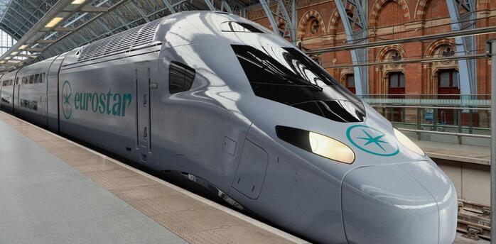 Eurostar Celestia double-decker train concept