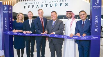 Riyadh Air launch event at Manchester Airport
