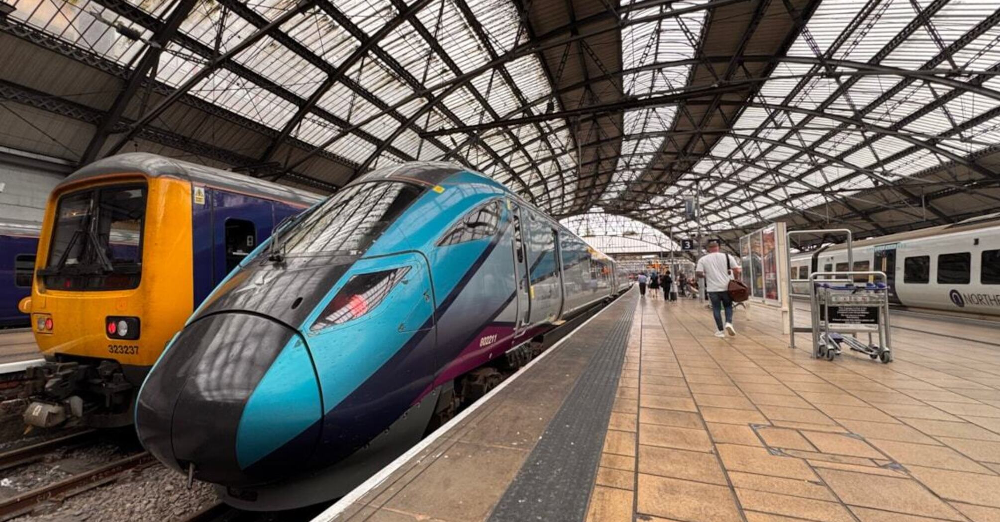 TransPennine Express and Northern trains at Liverpool Lime Street