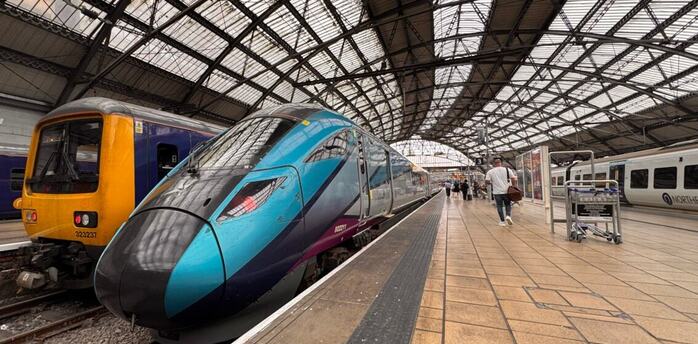 TransPennine Express and Northern trains at Liverpool Lime Street