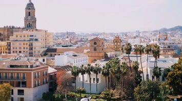 Málaga city centre and cathedral
